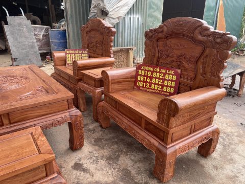ghế đơn mẫu khổng tử gỗ hương