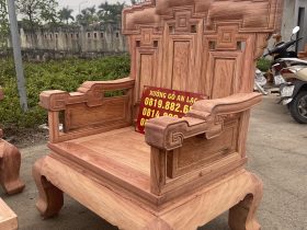 ghế đơn gỗ hương đá cao cấp