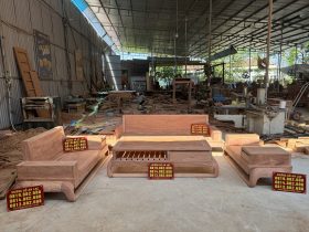 Mẫu Sofa chân hươu thiết kế theo lối hiện đại vô cùng ấn tượng